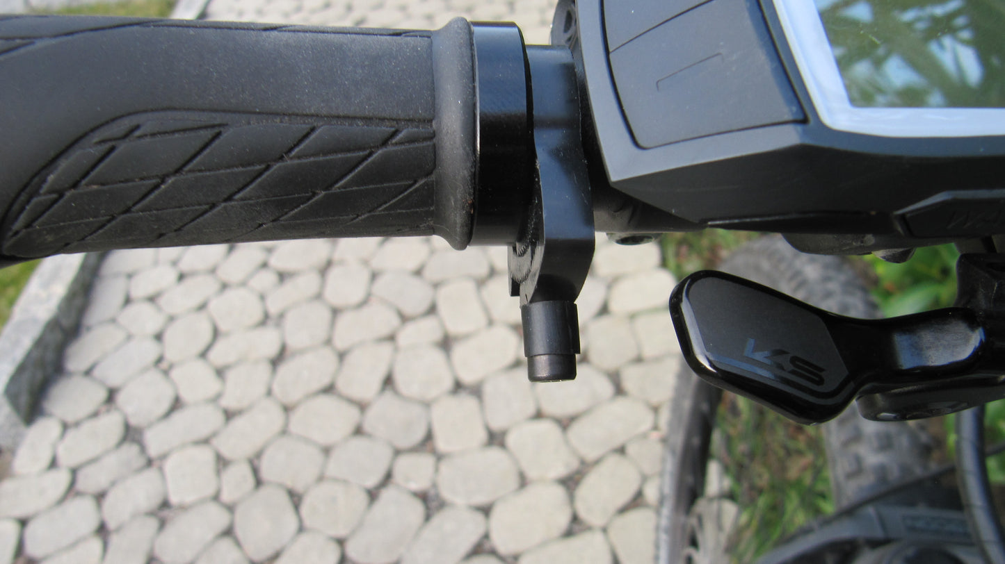 Handbremse, Feststellbremse, Wegrollsperrre Fahrrad MTB, einfache Wegfahrsperre