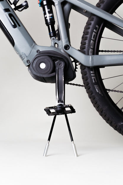 e mountainbike ständer Fahrradständer mobil (E-)Fullyständer, abnehmbar, einstellbar,Abstand – FritzBikeStand