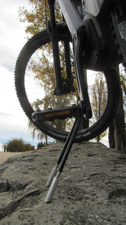 Handbremse, Feststellbremse, Wegrollsperrre Fahrrad MTB, einfache Wegfahrsperre