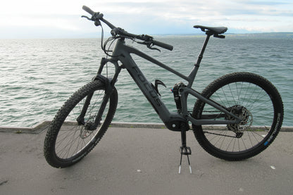 Handbremse, Feststellbremse, Wegrollsperrre Fahrrad MTB, einfache Wegfahrsperre