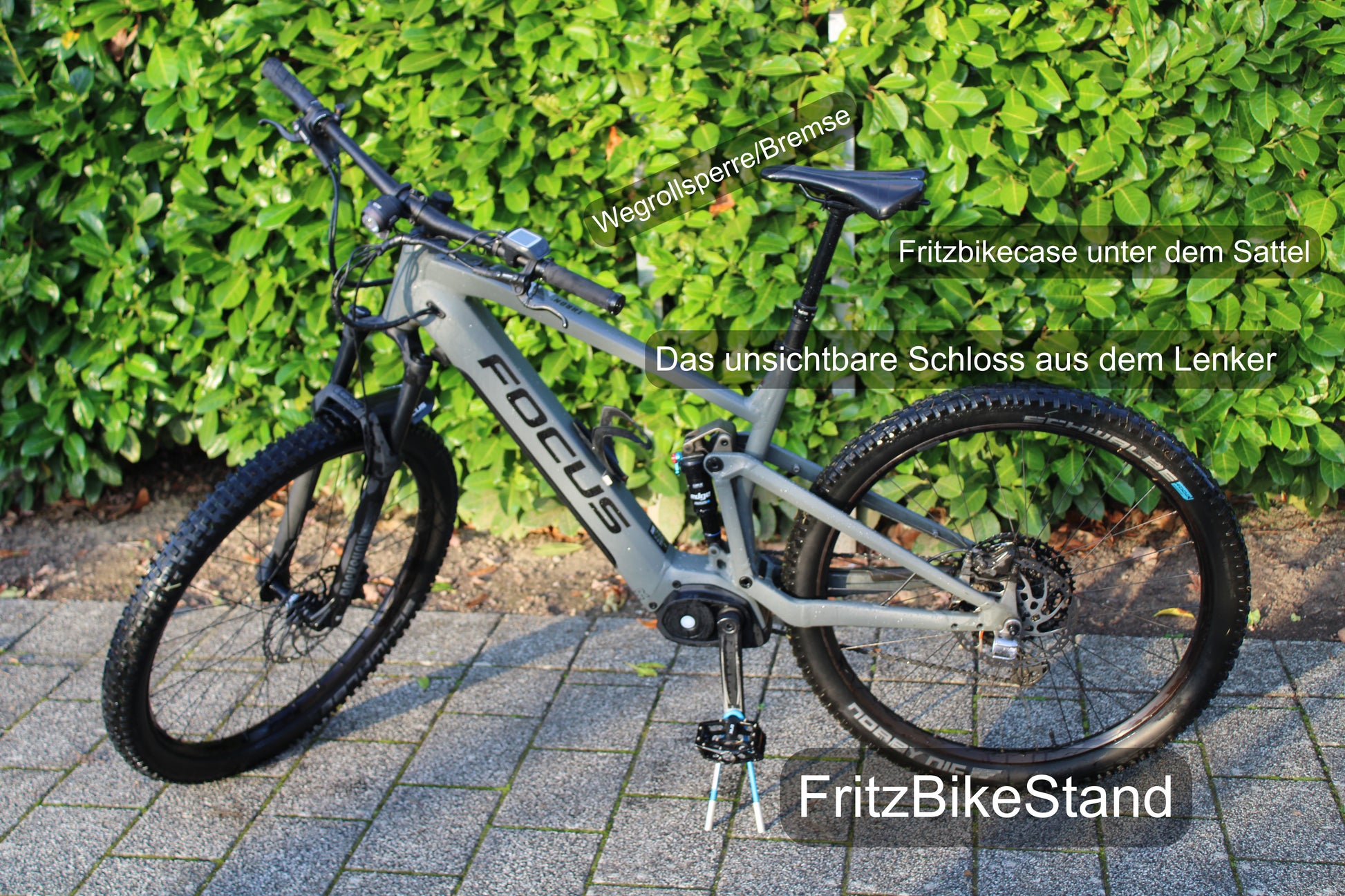 cyclehero fahrradständer Fahrradständer mobil (E-)Fullyständer, abnehmbar, einstellbar,Abstand – FritzBikeStand