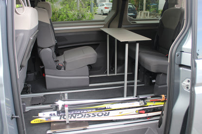 Transportkonsole VW Multivan T7 - Patentierte Schienenkonsole & Steckboard, Nutenstein Alternative